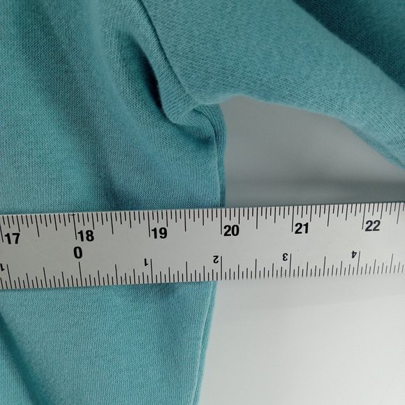 gap fleece men's pullover green mint hoodie size large - Picture 6 of 10